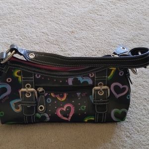 xoxo heart purse